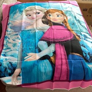Disney Frozen Pink and Blue Poster, Material